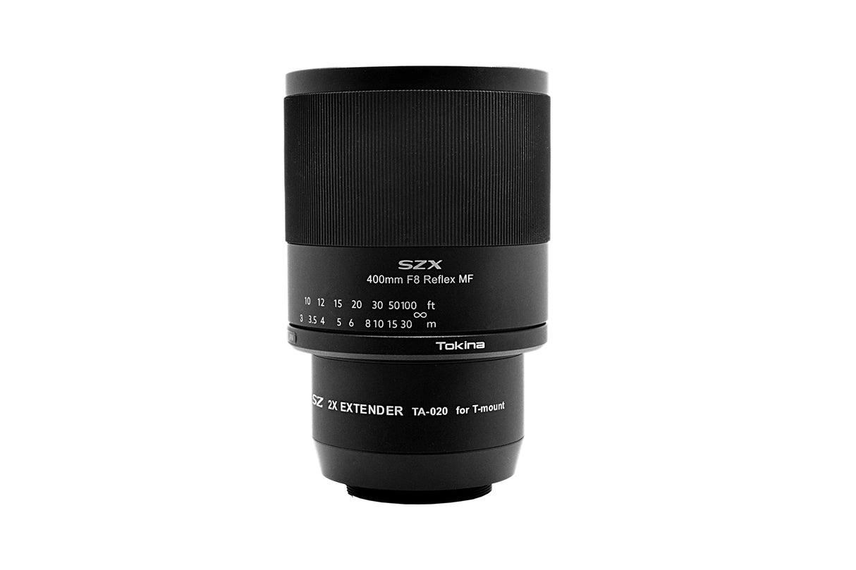 TOKINA SZX-400mm + Extender 2X Kit T-Mount