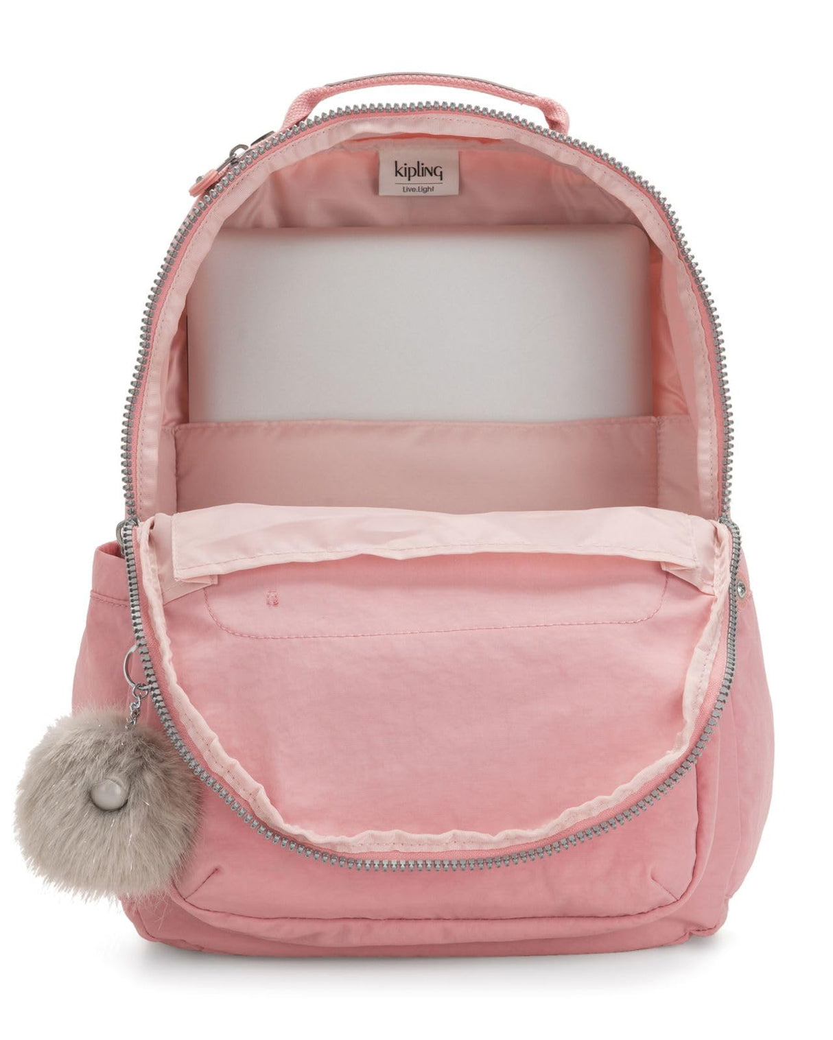 Kipling Seoul Mochila Grande, Bridal Rose (Rosa)