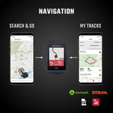 Sigma ROX 11.1 EVO Negro | Ciclocomputador GPS con 150 Funciones | Compatible con E-Bike I Ciclocomputador inalámbrico con Pantalla de 1,77" I Velocímetro GPS con medición de altitud