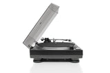 Dual DTJ 301.1 USB - Tocadiscos para DJ (33/45 U/min, control de velocidad, sistema fonocaptor magnético, iluminación de agujas, cable USB), color negro [Importado de Alemania]