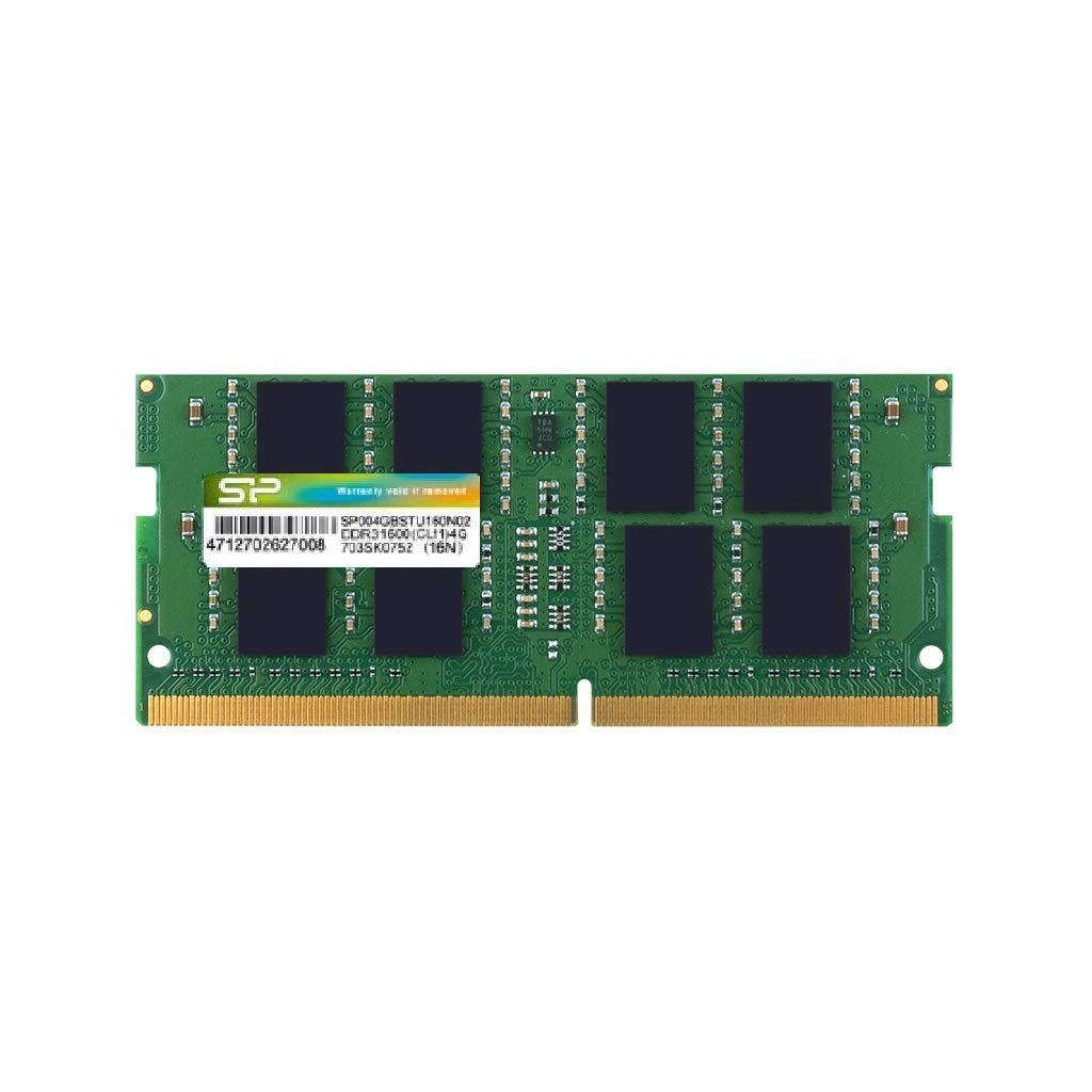 SILICON POWER SP008GBSFU240B02 8 GB DDR4 2400 MHz SO-DIMM NB 260-PIN módulo de Memoria – Verde