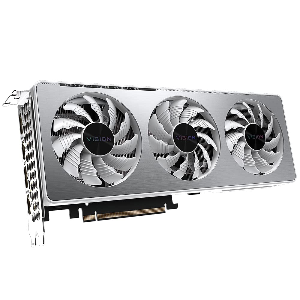 Gigabyte Technology GeForce RTX 3060 Vision OC 12G (Rev. 2.0) NVIDIA 12 GB GDDR6(NO VALIDO para MINERIA), GV-N3060VISION OC-12GD V2