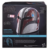 Star Wars The Black Series - Sabine Wren - Casco electrónico premium - Artículo para juego de rol de adultos
