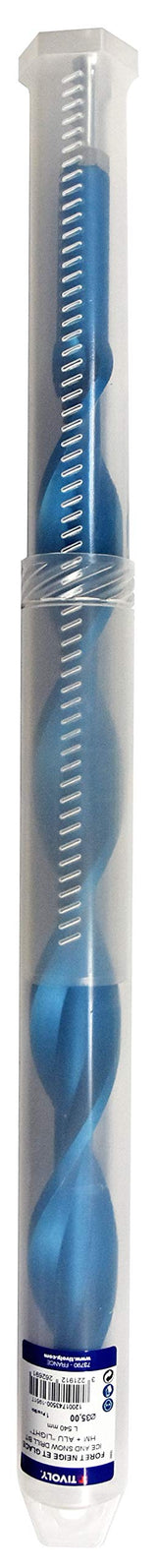 Tivoly 12001743500 Technic - Brocas para nieve y hielo (35 mm), color azul