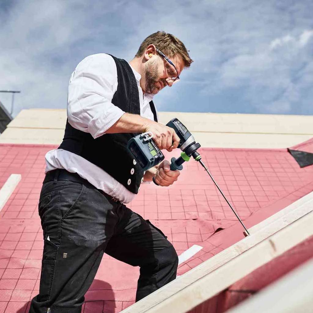 Festool Taladro atornillador a batería TDC 18/4 5,0/4,0 I-Plus