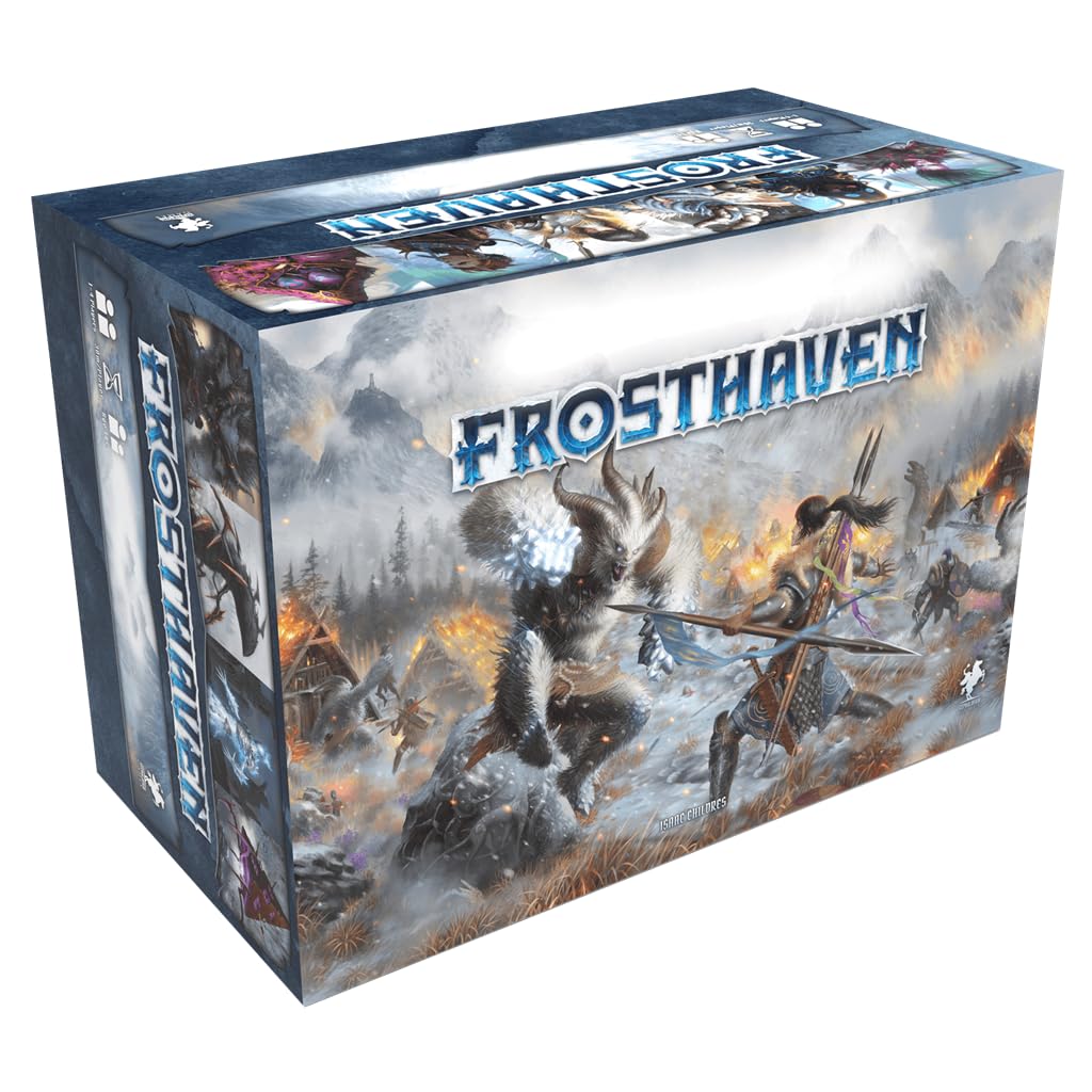 Cephalofair Games Frosthaven, Juego de Mesa cooperativo, de campaña ambientado en un Universo Helado, Desde 14 años, 1-4 Jugadores, 30 Minutos de Juego por Jugador, versión española