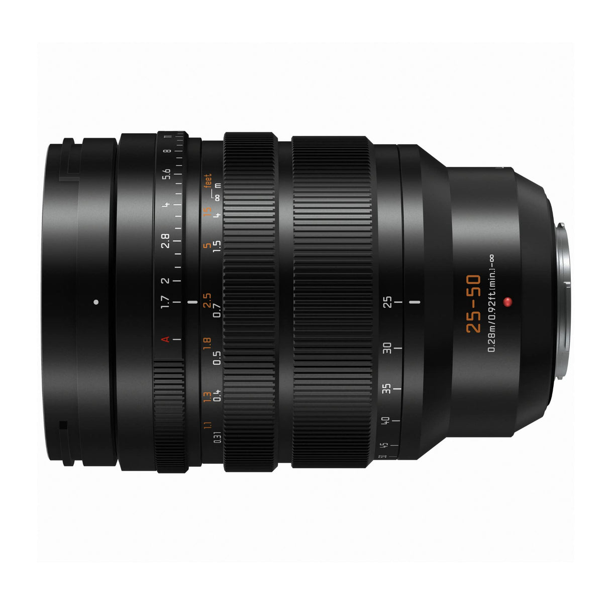 Panasonic LUMIX Micro Four Thirds Lente de cámara, Leica DG Vario-SUMMILUX 25-50mm F1.7 ASPH, Apertura Continua, Rendimiento de Video, H-X2550