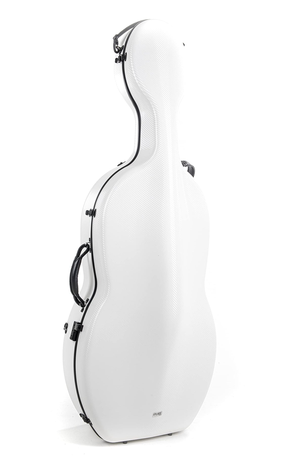 Gewa PS353128 Estuche Cello Policarbonato 4.6, 4/4 Blanco Rolly