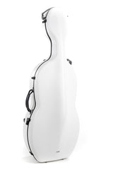 Gewa PS353128 Estuche Cello Policarbonato 4.6, 4/4 Blanco Rolly