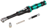 WERA-05130110001-Click-Torque A 6 Set 1 - Llave dinamomé. con puntas+vasos en caja textil