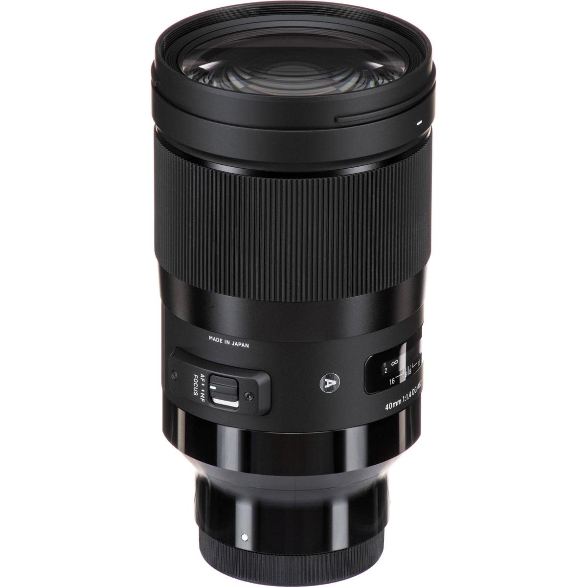 Sigma F1.4 DG HSM Art - Objetivo Standard réflex 40 mm para Sony E, Color Negro