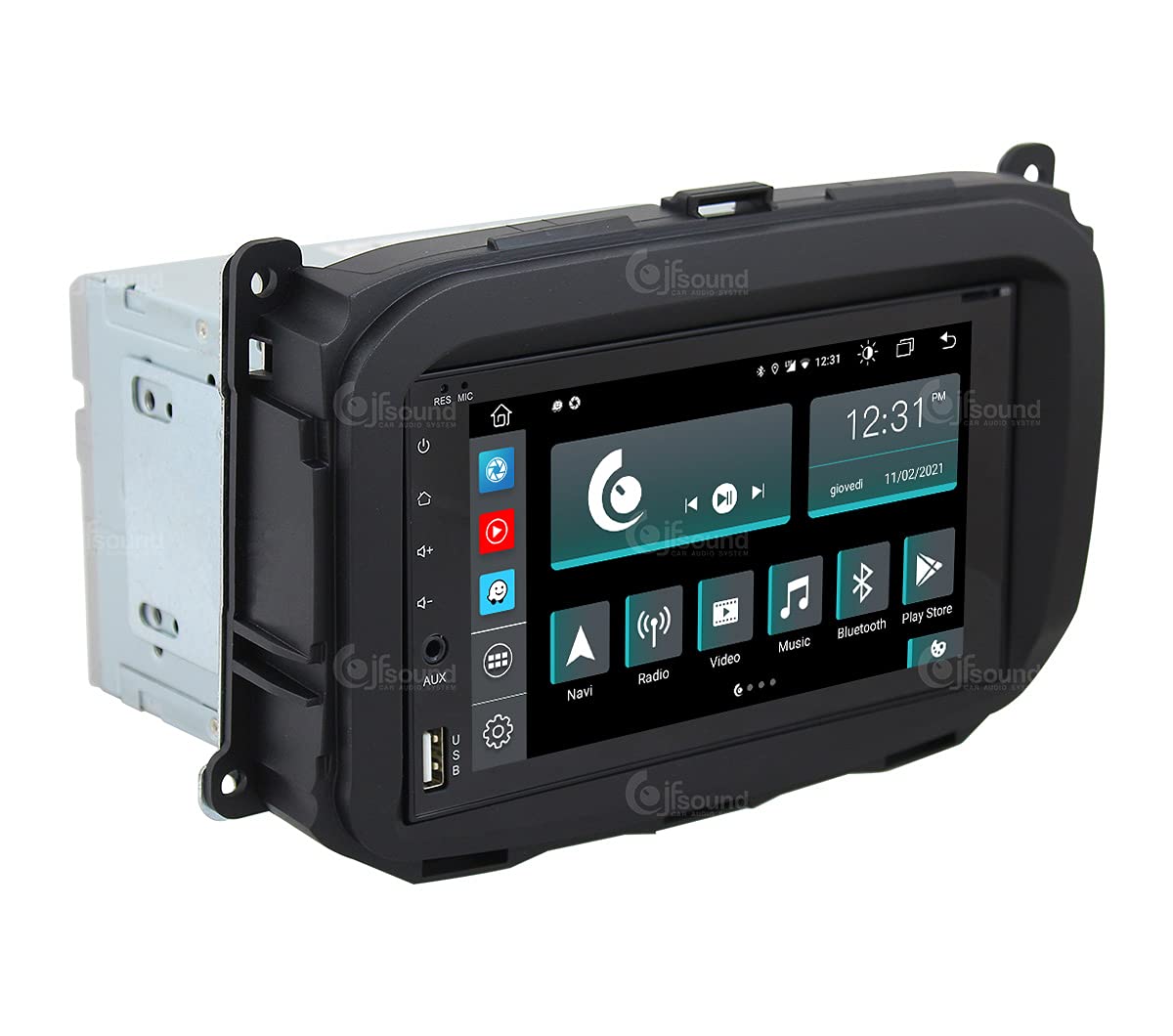 Autorradio de Ajuste Personalizado para Alfa Romeo Giulietta Android GPS Bluetooth WiFi Dab USB Pantalla táctil Full HD 6,2" procesador de 8 núcleos y comandos de Voz