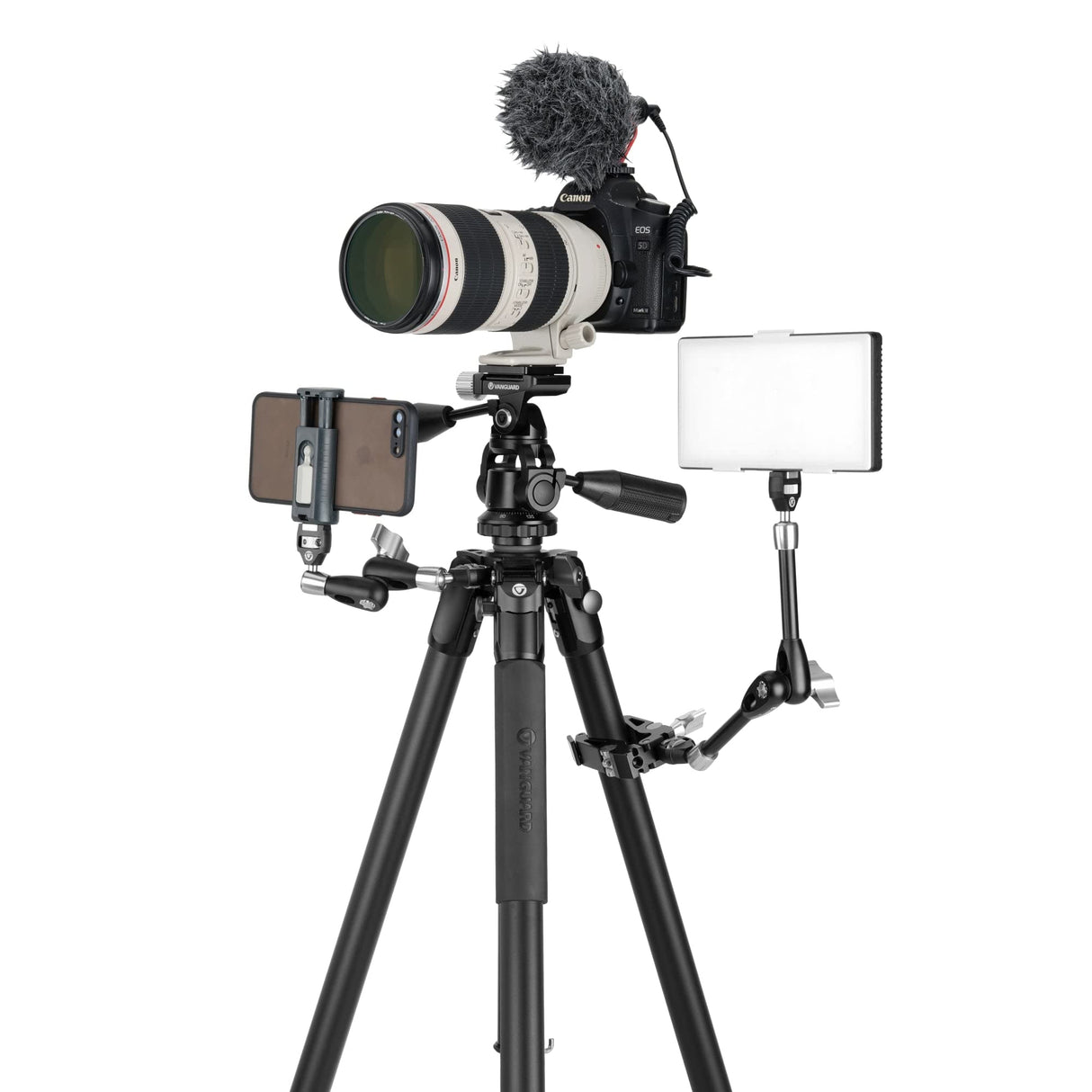 Vanguard Veo 3 303APS - Trípode Estable de Aluminio con rótula de 3 y 2 vías