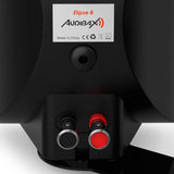 Audibax Elipse 6 Altavoces con Soporte Pared 6" 2 Vías 50W RMS. Negras.Pareja