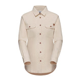 Mammut Tamaro Unyed Camisa de Manga Larga Mujeres marrón Claro M