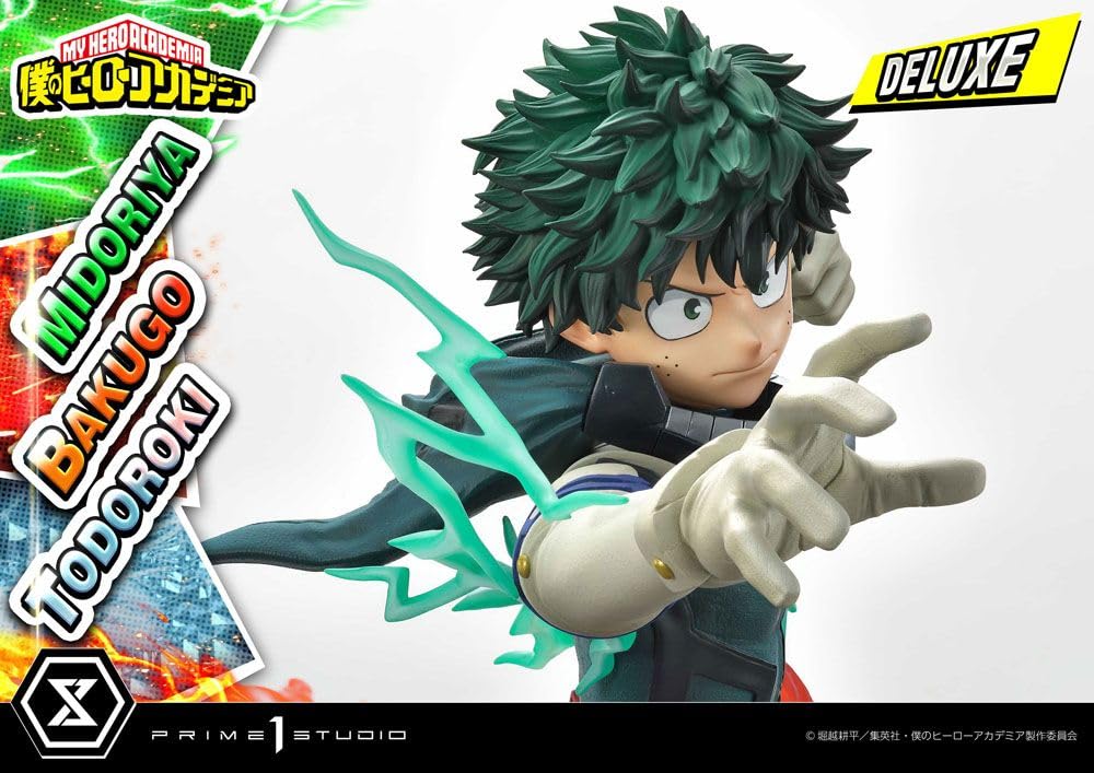 Prime 1 studio My Hero Academia - Estatuilla Midoriya, Bakugo & Todoroki Deluxe versión Extra