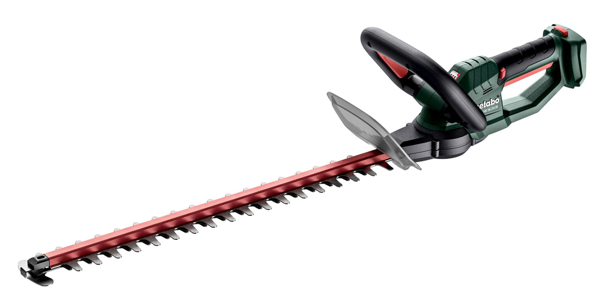 Metabo Cortasetos a Batería HS 18 LTX 55V - Poderoso y Silencioso - 18V, Cuchillas Láser - Sin Batería o Cargador Incluidos