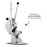 LACOR - 61200 - Clipadora para Alimentos, Atadora de Embutido, Grapadora para Embutidos, Acero Inoxidable, Capacidad de 200 Grapas, 37x15x58,5 cm