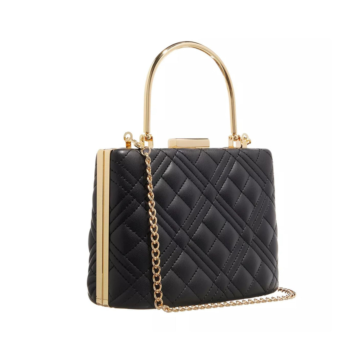 Love Moschino Jc4047pp1h, Bolsa de Mano para Mujer, Black, 18X13X9