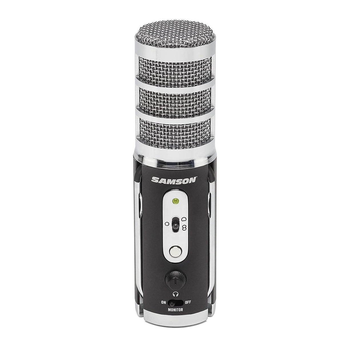 SAMSON Satellite - USB/iOS Broadcast Microphone for capturing high-definition audio on your computer, iPhone or iPad - Black, SASAT