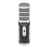 SAMSON Satellite - USB/iOS Broadcast Microphone for capturing high-definition audio on your computer, iPhone or iPad - Black, SASAT