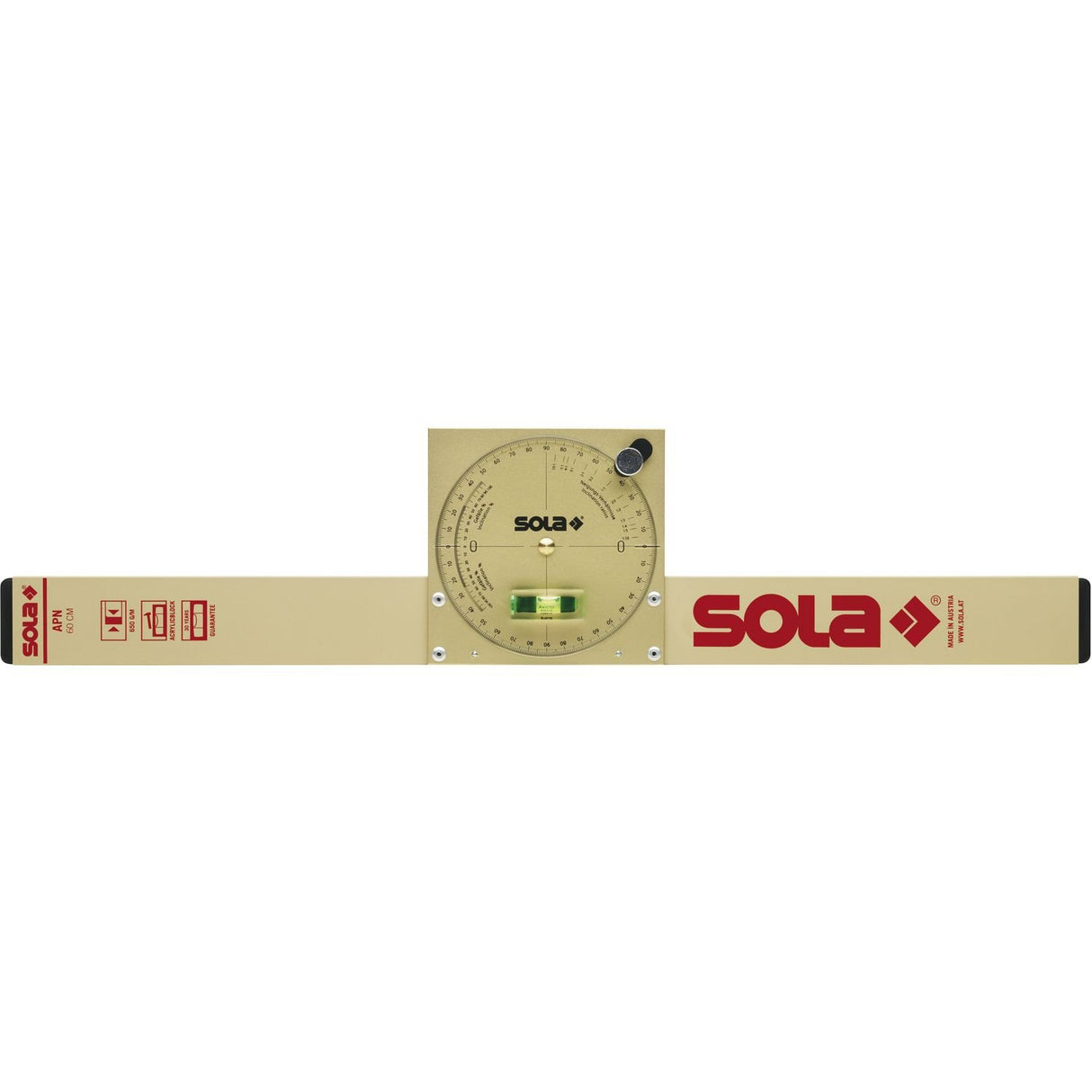 Sola 01480901 APN 100 T - Medidor de pendiente (aluminio, 100 cm)