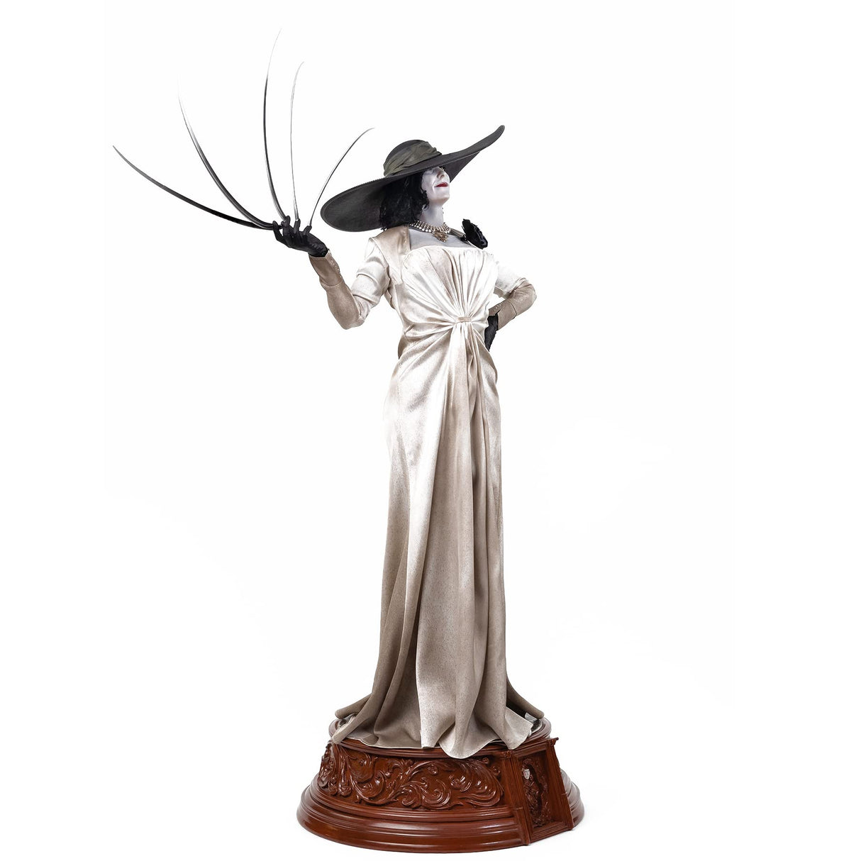 PUREARTS Pure Arts Limited - Estatua de Resident Evil 8 Village Lady Dimitrescu Escala 1/4 (Red)