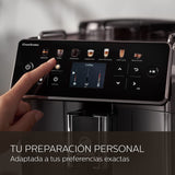 Saeco GranAroma Cafetera Superautomática - 14 Variedades de Café, Pantalla en Color Intuitiva, 4 Perfiles de Usuario, Molinillo de Cerámica (SM6580/10)
