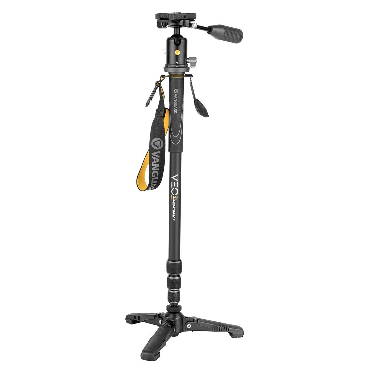 Vanguard Veo 2S AM-234TBP50T - Monopie cámara Aluminio pie retráctil Ball Head