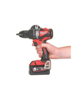 Taladro de tornillo MILWAUKEE Brushless M18 BLDDD2-502X - 2 baterías 18V 5.0Ah - 1 cargador 4933464515