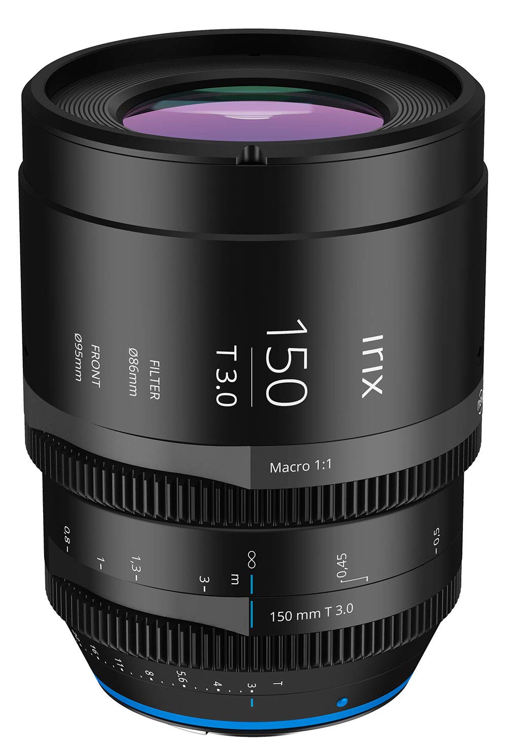 Irix Cine 150mm T3.0 Macro 1:1 Lente de vídeo 150mm para Sony E || 11 láminas de Enfoque min 0,35 m rotación 270° || Lente de vídeo para Sony