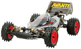 TAMIYA 47390 47390-1:10 RC Avante (2011) Black Special - Coche teledirigido (construcción, Aficionado), Color Negro