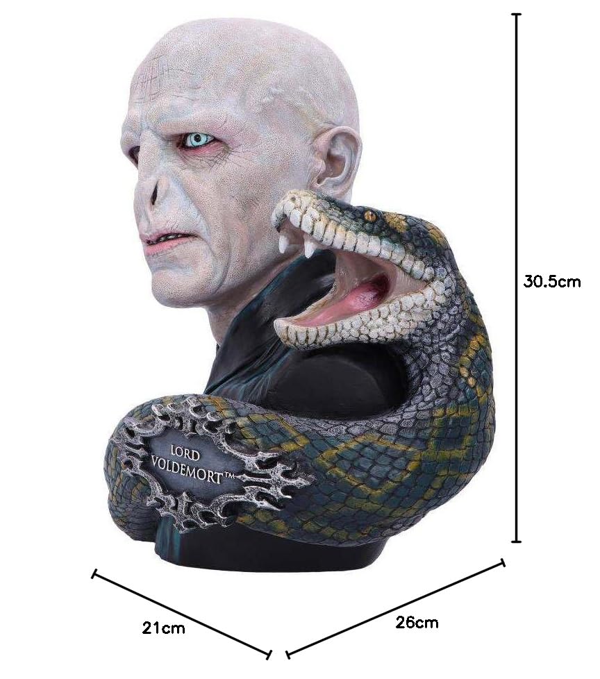 Nemesis Now Harry Potter Lord Voldemort Busto 30,5 cm, Multicolor, B5792U1