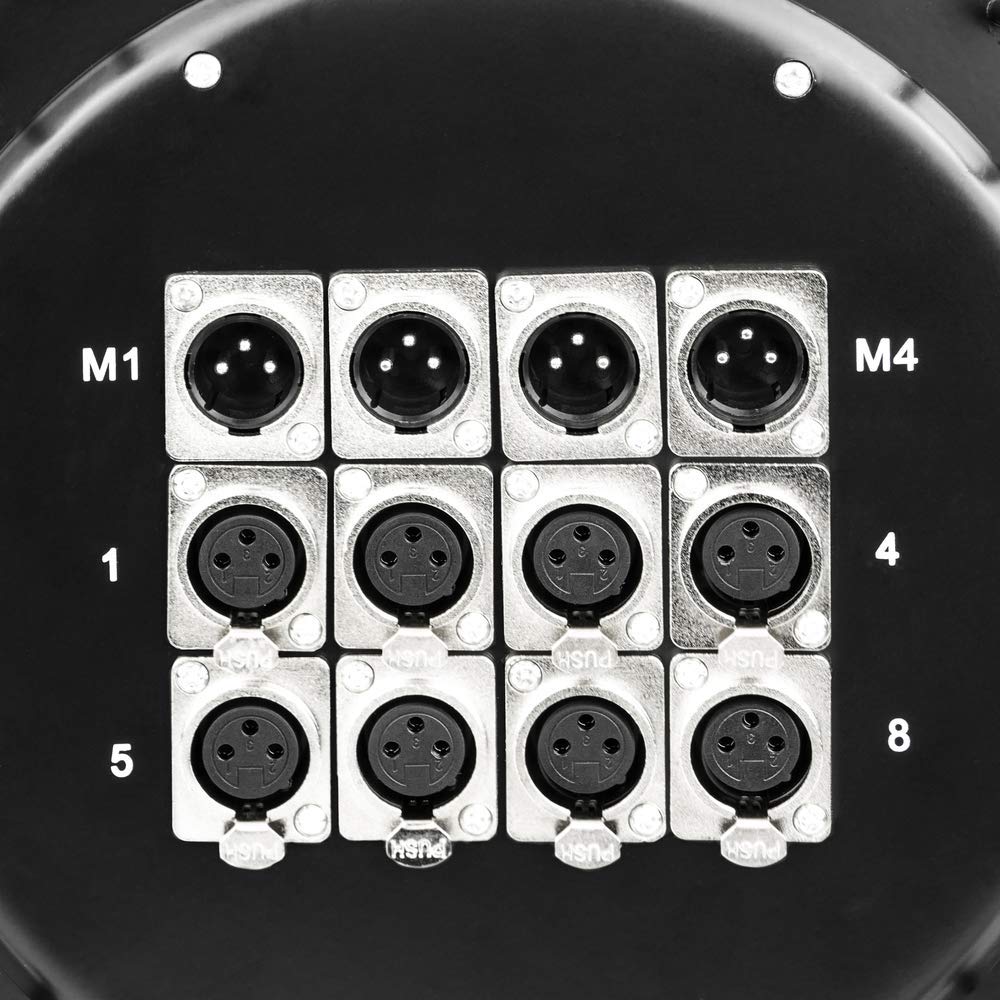 Cablematic - Bobina de extensión cable DMX DMX512 de12 canales XLR3 25m