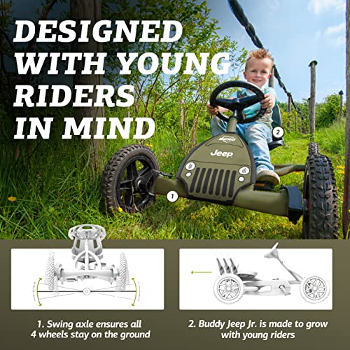 BERG - Jeep Go-Kart de Pedal Junior