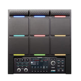 Alesis Strike Multipad - Pad de Percusión, 9 Disparadores con Retroiluminación RGB, Sampler, Looper, Tarjeta de Sonido con 2 Entradas/2 Salidas, Carga de Samples USB y Pantalla de 4,3 Pulgadas