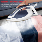 Tefal GV9225 Pro Express Protect - Estación de planchado a vapor (presión de vapor de 7,6 bares, caudal de vapor variable: 140 g/min, golpe de vapor: 550 g/min, colector antical, función de vapor