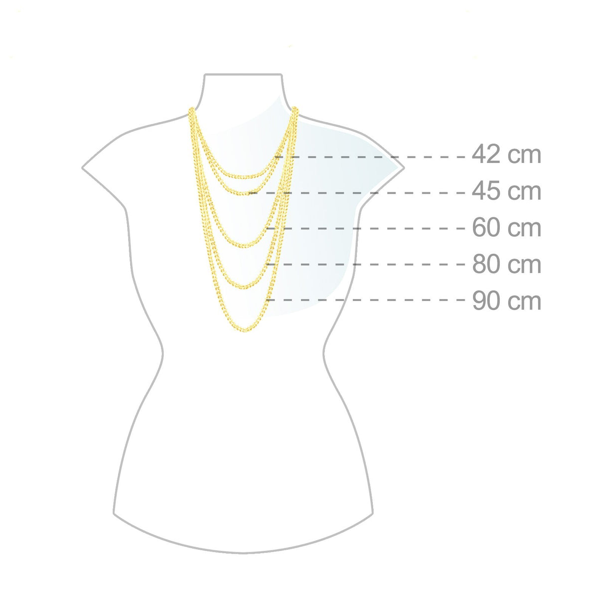 Elli Premium señorías-collar con colgante frangipani flor circonios 925 plata diamante (0.03 ct) Blanco corte brillante 45 cm - 0108771115_45