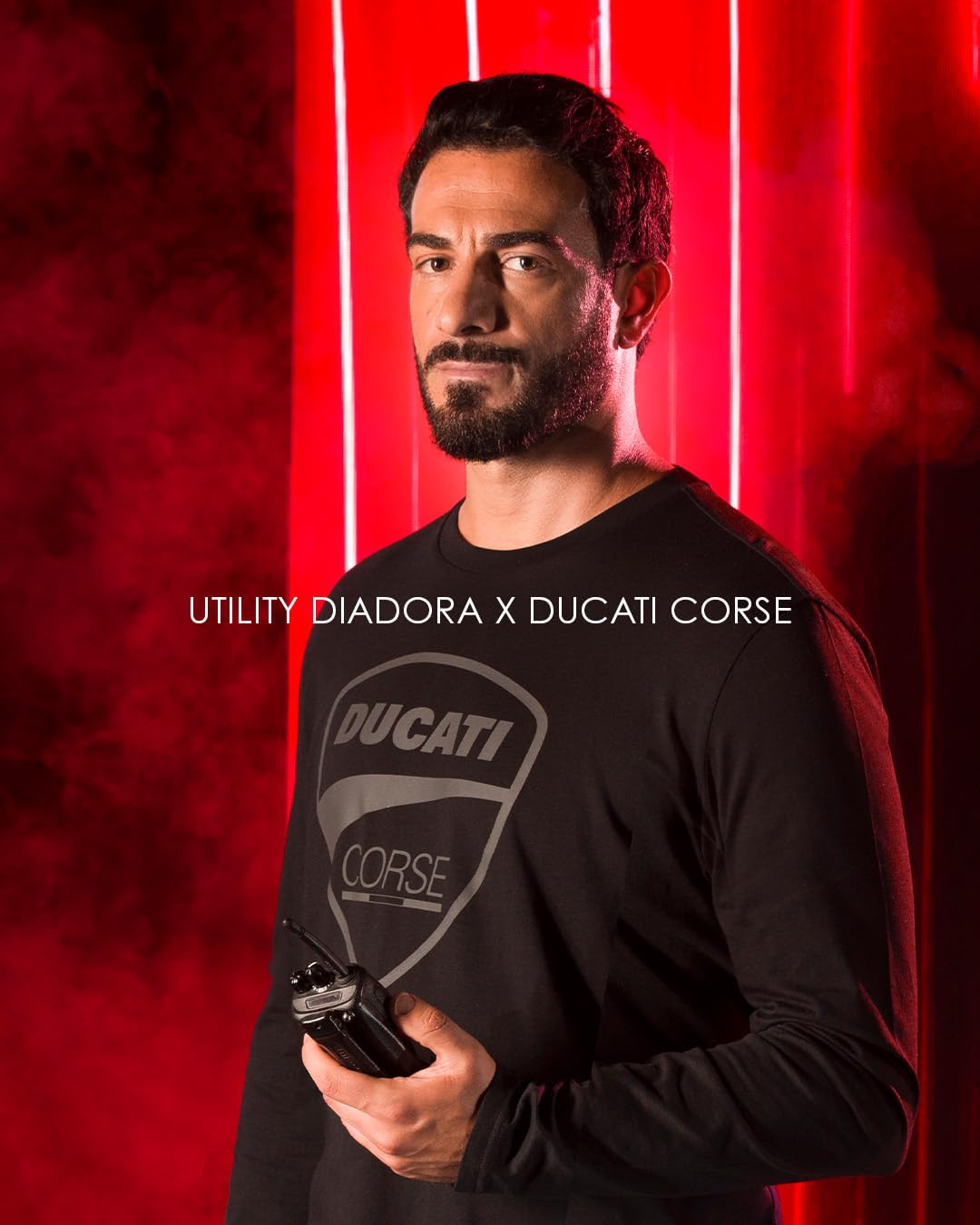 Diadora Utility Glove Monster Low S1ps Fo HRO, Zapatos de Seguridad y contra Incendios Unisex Adulto, Negro y Rojo, 44 EU