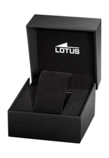 LOTUS Reloj Hombre 18700/2 Chrono Caja de Acero Inoxidable 316l Negro Correa de Acero Inoxidable 316l Negro