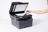 Brother MFCL2800DW, Impresora multifunción láser Monocromo WiFi con fax, impresión automática a Doble Cara y ADF de 50 Hojas