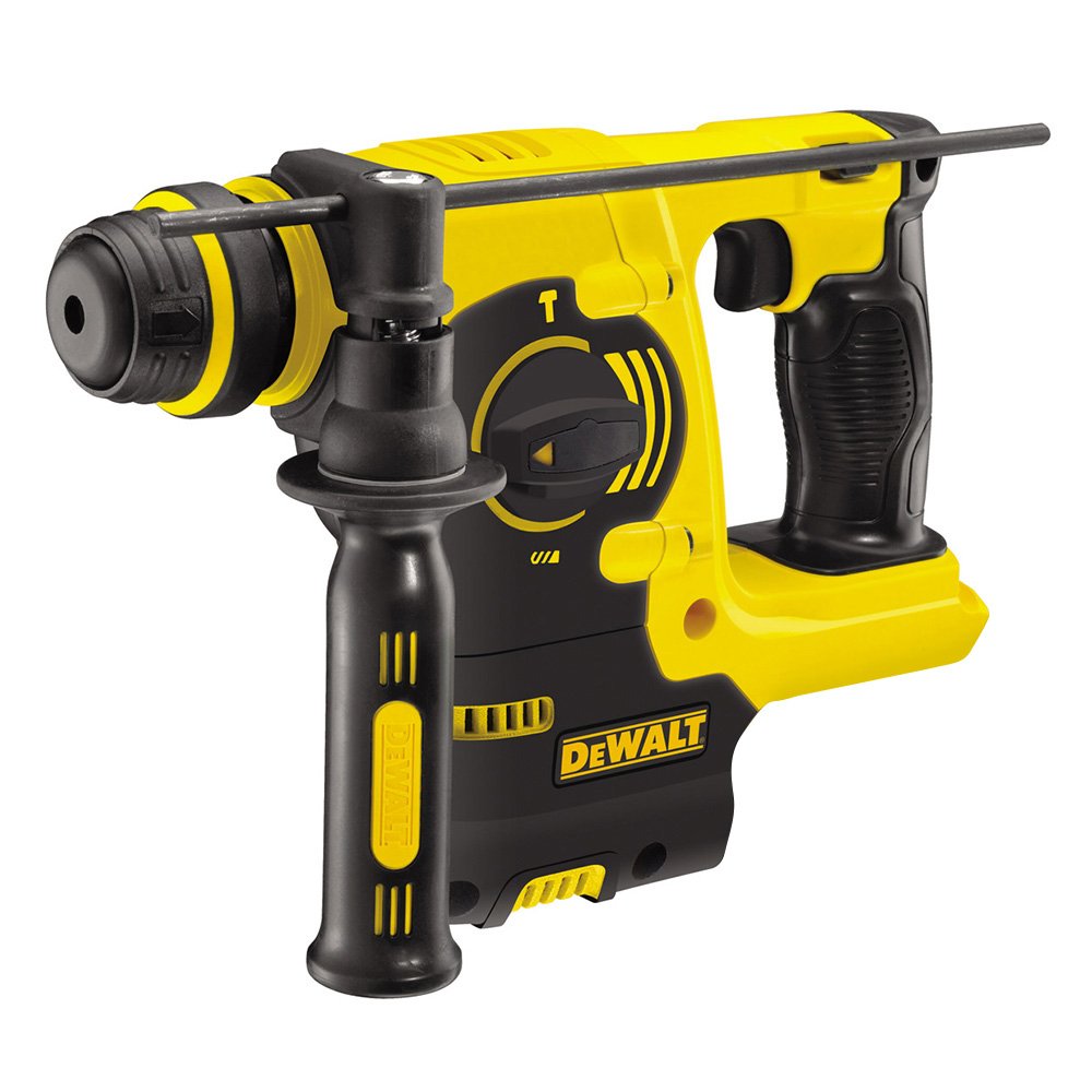 DeWalt DCH253N-XJ - Martillo Electroneumático XR 18V SDS Plus 2,1J sin cargador/batería, Yellow/Black