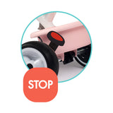 Smoby- Triciclo Baby Balade Rosa (741401)
