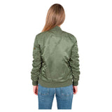 ALPHA INDUSTRIES MA-1 VF 59 Chaqueta, Verde (Sage Green-01), M para Mujer