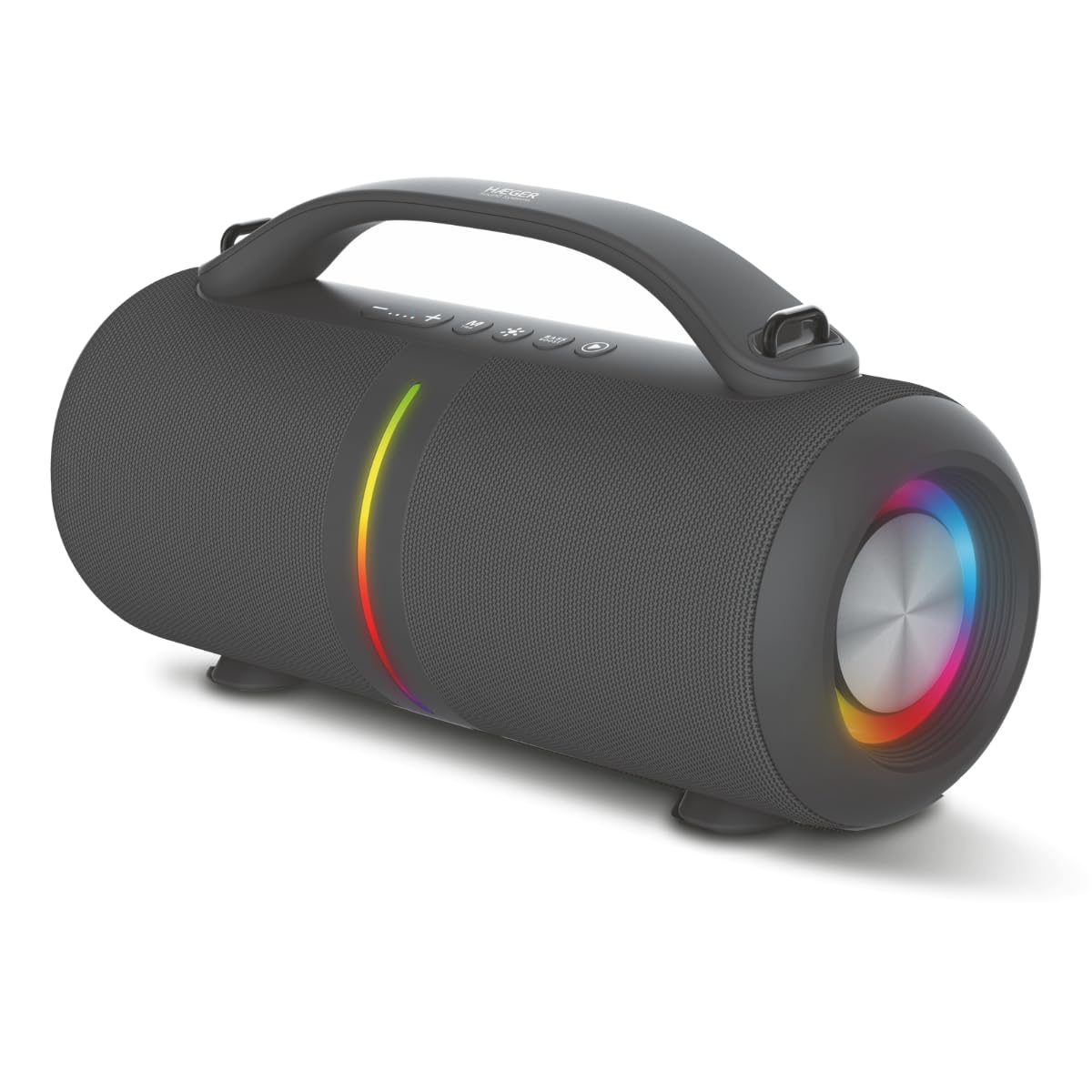 Altavoz Bluetooth Impermeable IPX5, Sonido Potente y portátil, Ideal para Actividades al Aire Libre y Fiestas.