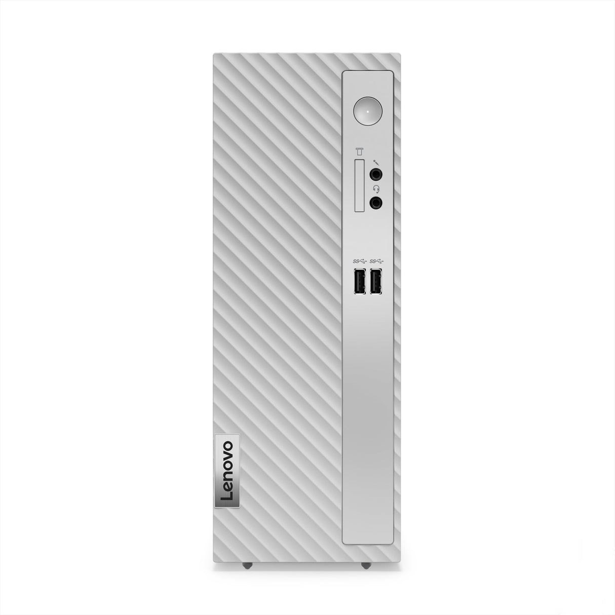 Lenovo IdeaCentre 3 07ACH7 - Ordenador de sobremesa con Teclado francés y ratón (AMD Ryzen 5 5600H, RAM 8GB, SSD 512GB, AMD Radeon Graphics, Windows 11 Home), Color Gris