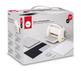 Rayher Máquina troqueladora y relieves A4, apertura 22,5 cm, 12 piezas, manualidades, 50275000