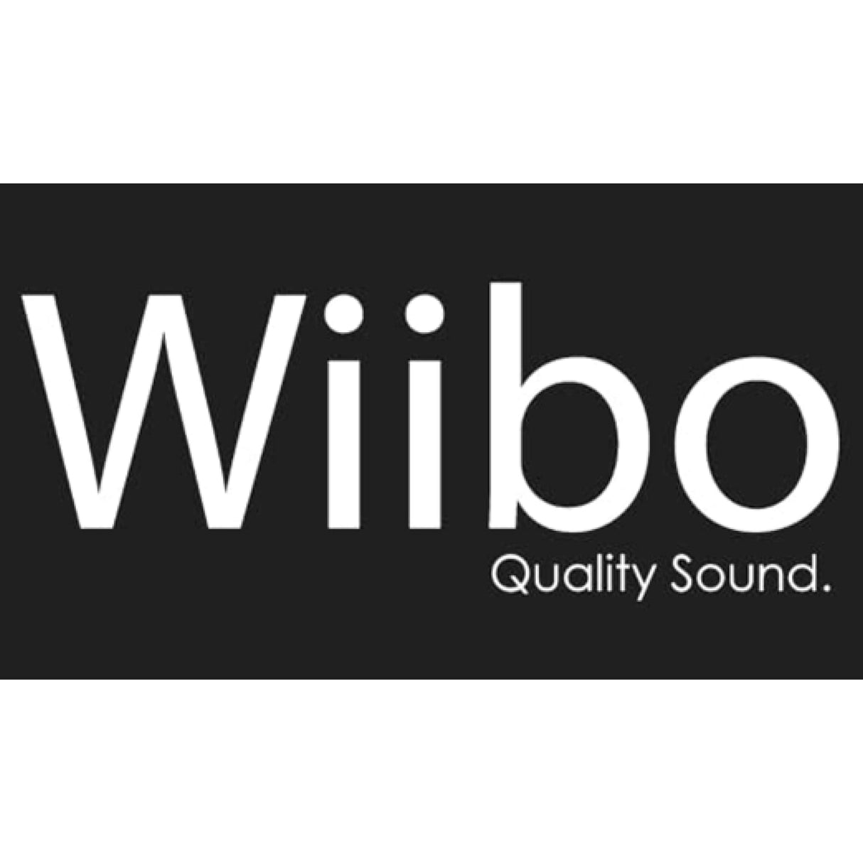 Wiibo AMP 100 - Amplificador HiFi - Conexión Bluetooth - Entrada USB - Respuesta Lineal - Potencia 50W + 50W - 2 Entradas de Micrófono - Pantalla LED - Mando a Distancia - Equipo de Sonido