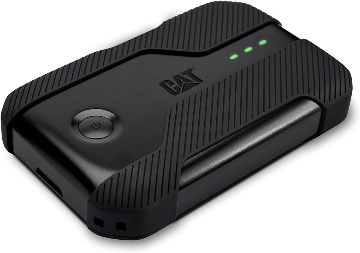 Caterpillar Cat Q10 Robuster 5G Outdoor Internet Hotspot, 32 Dispositivos al Mismo Tiempo, 5.300 mAh Reemplazable, Resistente a Las caídas, Polvo y Resistente al Agua, Negro