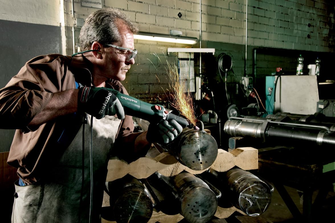 Metabo GE 710 Plus - Amoladora Recta, cuello largo